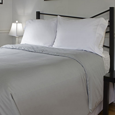 Outlast Temperature Regulating 300T Duvet Cover Stone Queen 91 x 99