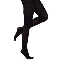 Solid Control Top Opaque Tights