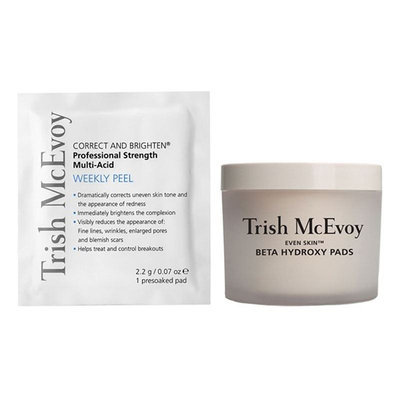 Trish McEvoy Correct and Brighten Daily/Weekly Professional Peel System