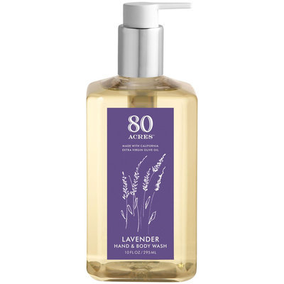 80 Acres Lavender Hand & Body Wash - 10 oz