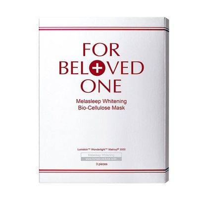 For Beloved One - Melasleep Brightening Lumi's Key Bio-Cellulose Mask 3 pcs