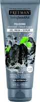 Freeman Feeling Beautiful™ Polishing Charcoal & Black Sugar Gel Mask + Scrub