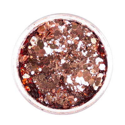 Festival Face Chunky Glitter - Copper Tan