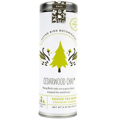 Flying Bird Botanicals Organic Cedarwood Black Chai Tea