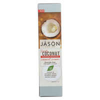 Simply Coconut Whitening Coconut Cream Toothpaste Jason Natural Cosmetics 4.2 oz Paste