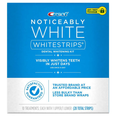 Crest Whitestrips Noticeably White - 10ct