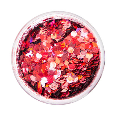 The Gypsy Shrine Face; Hair and Body Glitter - Red Diamond