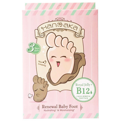 HANAKA - B12 Callus Removal Foot Pack 1 pair
