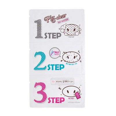 Holika Holika Pig Clear Blackhead 3-Step Kit No Water