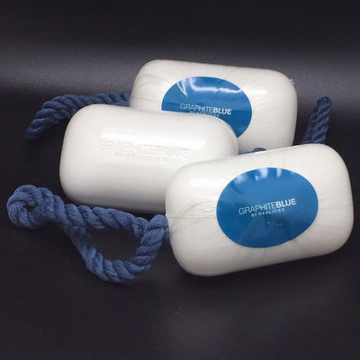 Realities Graphiteblue Soap On A Roap 5.3 oz / 150 g By Liz Claiborne *SET OF 3
