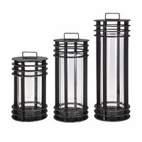 Imax Corporation Benzara Electra Metal Lanterns - Set Of 3