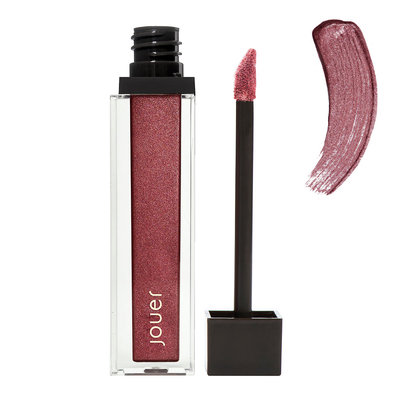 Jouer Cosmetics Long-Wear Lip Crème Metallic - NEW Clove