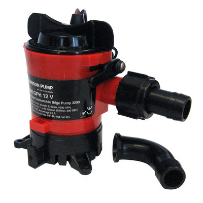 Johnson Pump 38952M JOHNSON PUMP 750 GPH BILGE PUMP 3/4