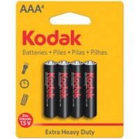 KODAK K3A-4 30861725 Xtralife(TM) Alkaline Batteries (AAA; 4 pk)