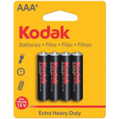 KODAK K3A-4 30861725 Xtralife(TM) Alkaline Batteries (AAA; 4 pk)