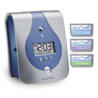 Sound Oasisr Sleep Sound Therapy System with Bonus 3 Sound Cards