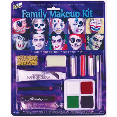 WMU Family Makeup Kit with 4 Color Makeup Tray