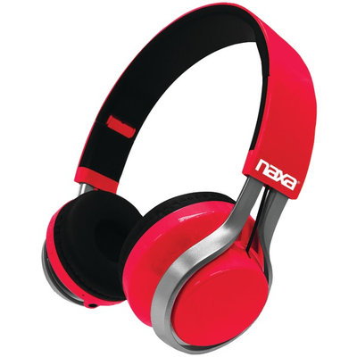 Naxa Electronics, Inc NAXA NE-963 RED METRO GO Foldable Bluetooth(R) Headphones (Red)