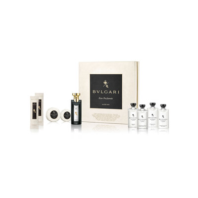Bvlgari Eau Parfumee Au The Noir Guest Collection Nine-Piece Set-NO COLOUR-One Size