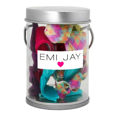 Emi-jay Austique Hair Ties in Paint Tin