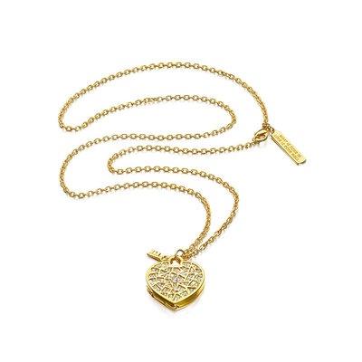 Estée Lauder Limited Edition Beautiful Love Locket Necklace Perfume Compact by Monica Rich Kosann