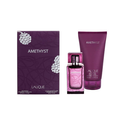 Lalique Amethyst Gift Set