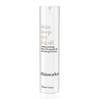this works Skin Deep Dry Leg Oil (120ml)