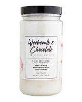 Weekends And Chocolate Bath Salts - Tea Blush, 7 oz./ 200 g
