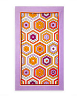 Jonathan Adler Honeycomb Beach Towel, Lavender