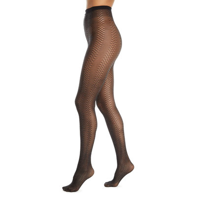Wolford Jennifer Glitter Net Tights - 7124 - L