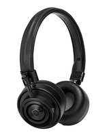 Master & Dynamic MH30 Foldable On Ear Headphones - Black Metal / Black Leather