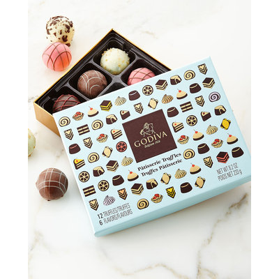 Godiva 12-Pc. Patisserie Truffles Gift Box