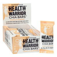 Health Warrior 989534 0.88 oz Vanilla Almond Chia Bar Pack of 4