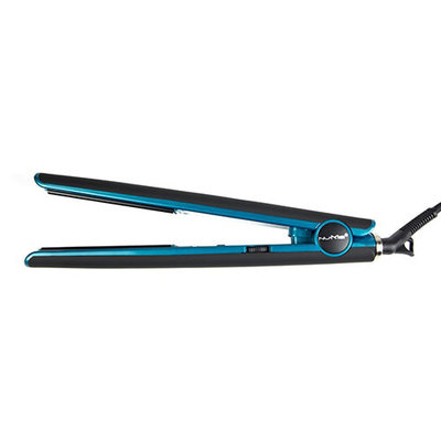 NuMe Ultra 100% Tourmaline Ceramic Flat Iron - Turquoise