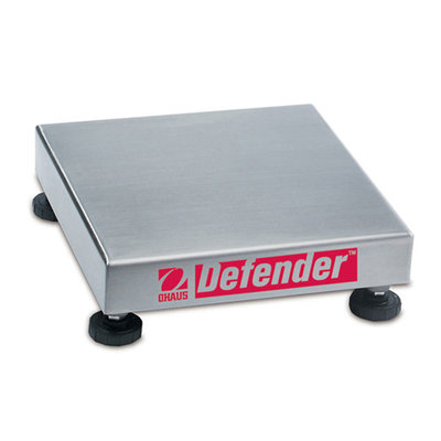 Ohaus D25QR Defender Square Bench Base 50 LB/25 KG Capacity