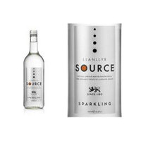 Llanllyr Source Water 598607 25.4 fl oz Glass Sparkling Water - Case of 12