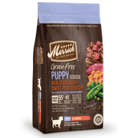 Merrick Grain Free Puppy Beef & Sweet Potato Dry Dog Food, 4 lbs