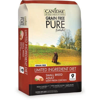 Canidae Grain Free PURE Fields with Fresh Chicken Small Breed Formula Dry Dog Food