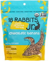 18 Rabbits Granola Cereal - Chocolate Banana - 8 OZ