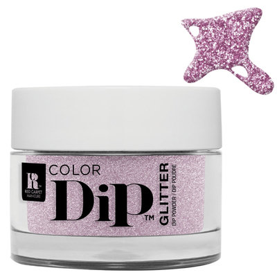 Red Carpet Manicure Color Dip Glitter Dazzling Dreamer