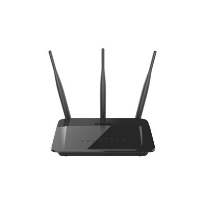 D-Link DIR-813 IEEE 802.11ac Ethernet Wireless Router - 2.40 GHz ISM Band - 5 GHz UNII Band(3 x External) - 750 Mbit/s Wireless Speed - 4 x Network Port - 1 x Broadband Port - Fast Ethernet - VPN Supported - Desktop