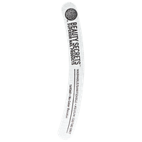 Beauty Secrets 100/180 Coarse/Medium Grit Zebra Banana Nail File