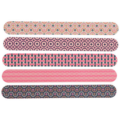 Beauty Secrets Retro Pattern Nail Files