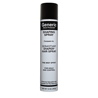 Generic Value Products GVP Shaper Hair Spray: Compare to Sebastian Shaper Hair Spray