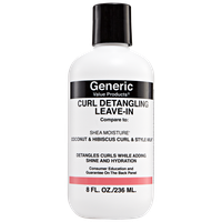 Generic Value Products GVP Curl Detangler Leave In Compare to Shea Moisture Coconut & Hibiscus Curl & Style Milk