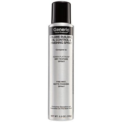 Generic Value Products GVP Volume Building, Oil Control & Finishing Spray Compare to Kenra Platinum Dry Texture Spray 6