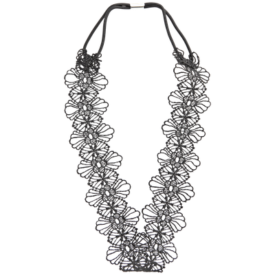 Dcnl Black Lace Headwrap