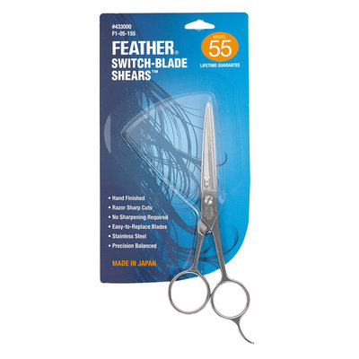 Feather Switch-Blade Shears #55 5 12 Inches