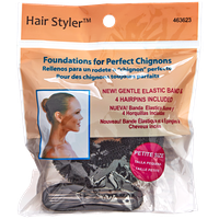 Fusion Group International Hair Stylers Black Petite Chignon