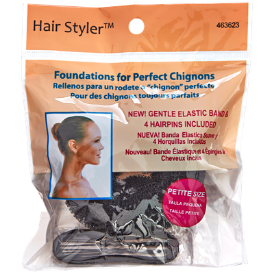 Fusion Group International Hair Stylers Black Petite Chignon